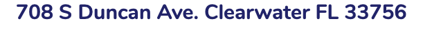 708 S Duncan Ave. Clearwater FL 33756
